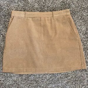 F21 || Corduroy skirt